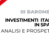 Presentato all’Ambasciata d’Italia a Madrid il III Barometro sul clima e le prospettive degli investimenti italiani elaborato dalla Camera di Commercio e Industria Italiana in collaborazione con Analistas Financieros Internacionales