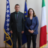 Sarajevo, incontro tra l’Ambasciatrice d’Italia Castellani e il Viceministro della Difesa della Bosnia Erzegovina Goganović