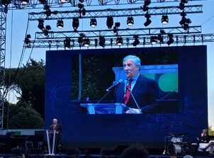 Sul Piazzale della Farnesina un evento dedicato al Turismo delle Radici, gli interventi istituzionali dei Ministri Tajani e Mazzi e del Presidente del Coni Buonfiglio