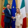 A Palazzo Chigi l’incontro tra il Premier Meloni e il Primo Ministro Portoghese Montenegro