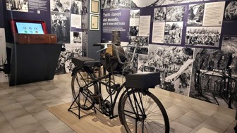 Associazione Bellunesi nel Mondo: Esposta al Museo dell’Emigrazione Veneta la bicicletta dell’arrotino