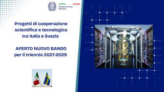Cooperazione scientifica e tecnologica tra Italia e Svezia, Farnesina e Consiglio svedese delle ricerche : Avviso per la raccolta di proposte progettuali per il rinnovo del Programma Esecutivo triennio 2027-2029