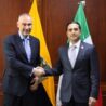 Ecuador, l’Ambasciatore d’Italia Davoli ricevuto dal neo Ministro degli Esteri Kury