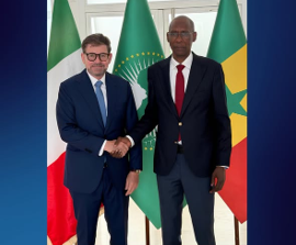 Dakar, l’Ambasciatore d’Italia Tommasi ricevuto dal Ministro degli Esteri Niang
