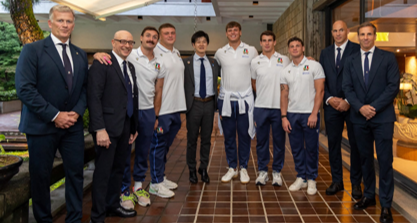 Giappone, ricevuta all’Ambasciata a Tokyo la Nazionale italiana di Rugby