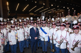 L’Aja, l’Ambasciatore d’Italia Massari accoglie nel Limburgo la Banda dell’Esercito Italiano
