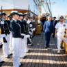 L’Ambasciatore d’Italia ad Ottawa Cattaneo ha partecipato agli eventi organizzati a bordo della Nave Scuola “Amerigo Vespucci” a Québec City