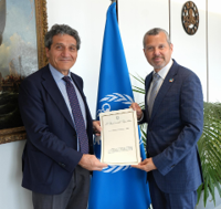 L’Ambasciatore d’Italia nel Regno Unito Cassese ha incontrato il Segretario Generale dell’IMO Arsenio Dominguez