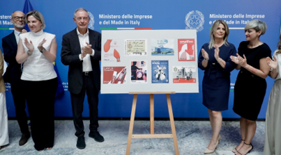 Mimit: presentati francobolli di 8 eccellenze produttive italiane