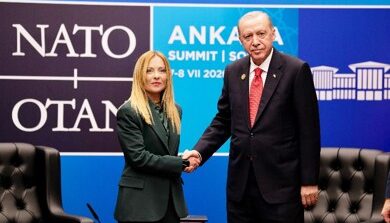 A margine del Vertice NATO ad Ankara, l’incontro tra il Presidente del Consiglio Giorgia Meloni e il Presidente della Repubblica di Turchia, Recep Tayyip Erdoğan