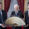 Da Bologna al Quirinale, un Ventaglio di speranza per il Presidente Mattarella, firmato da uno studente dell’Accademia di Belle Arti di Bologna