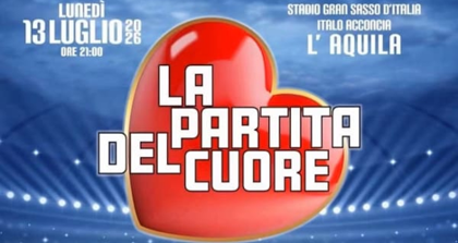 Rai Italia: Partita del Cuore a L’Aquila