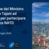 Riunione dei Ministri Esteri NATO con i Paesi dell’Iniziativa di cooperazione di Istanbul. Tajani: “Strategico rafforzare i rapporti dell’alleanza con i Paesi del Golfo”