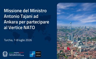 Riunione dei Ministri Esteri NATO con i Paesi dell’Iniziativa di cooperazione di Istanbul. Tajani: “Strategico rafforzare i rapporti dell’alleanza con i Paesi del Golfo”