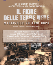 “Un fiore nelle terre nere. Marcinelle 70 anni dopo”: il 6 agosto anteprima alla Farnesina del documentario di Salvatore Braca