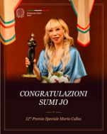 L’Ambasciata d’Italia a Seoul si congratula con il soprano Sumi Jo, vincitrice del “Premio Speciale Maria Callas”