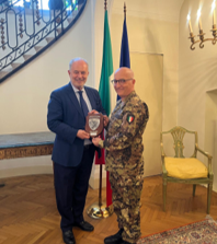 L’Ambasciatore d’Italia in Bulgaria Apicella ha incontrato il Comandante della Brigata Bersaglieri “Garibaldi” Gen. Francesco Ferrara