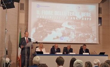Presentato alla Farnesina il documentario “Il fiore delle terre nere, Marcinelle 70 anni dopo”, Tajani: E’ importante che questo documentario entri nelle case degli italiani. In quei volti segnati dal carbone c’è la storia migliore del nostro paese, quella del lavoro, del coraggio e di chi non si arrende