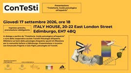Progetto ConTeSti: il 17 settembre la presentazione del volume “Traiettorie. Guida psicologica all’espatrio” presso l’Istituto Italiano di Cultura di Edimburgo