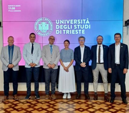 Università di Trieste e Università di Rijeka : si rinsalda la collaborazione scientifica e didattica