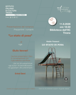 Albania, “Lo stato di posa”: Giulio Venneri presenta il suo romanzo all’Istituto Italiano di Cultura di Tirana (11 settembre)