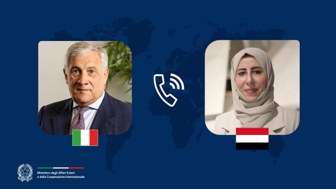 Colloquio telefonico del Ministro Tajani con l’omologa yemenita Al-Zouba: focus su descalation e libertà di navigazione nel Mar Rosso