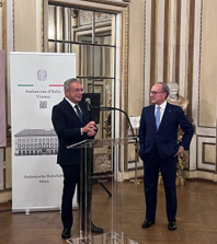 Austria, il Sottosegretario agli Esteri Dell’Utri incontra i rappresentanti del Sistema Italia all’Ambasciata a Vienna