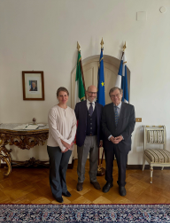 Finlandia, l’Ambasciatore d’Italia Marescotti ha ricevuto i vertici della Allan & Bo Hjelt Art Foundation
