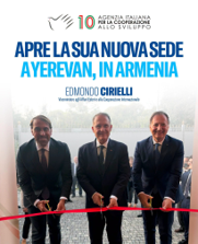 Armenia, inaugurata dal Vice Ministro degli  Esteri Cirielli nuova sede a Jerevan dell’Agenzia Italiana per la Cooperazione allo Sviluppo