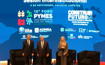 Sessione plenaria della missione imprenditoriale in Argentina, gli interventi del Ministro degli Esteri Antonio Tajani e dell’omologo argentino Pablo Quirno