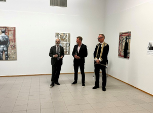 Inaugurata a Helsinki dall’Ambasciatore Todaro Marescotti una collettiva italo-finlandese curata dal pittore Hannu Palosuo per i suoi trent’anni di lavoro tra Italia e Finlandia