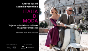 “Italia di Moda” approda per la prima volta all’estero, la mostra fotografica di Andrea Varani arriva all’Istituto Italiano di Cultura di Madrid con la musa e unica interprete Ludmilla Voronkina Bozzetti (12 settembre al 3 ottobre)