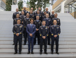 L’Ambasciatore d’Italia nei Paesi Bassi Massari ha partecipato alla cerimonia di cambio del comando EATC ad Eindhoven