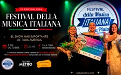 La Plata si prepara alla grande finale nazionale della IX edizione del Festival della Musica Italiana