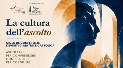 “La cultura dell’ascolto”: all’Istituto Italiano di Cultura di Madrid un nuovo ciclo di incontri tra cultura, cinema e società
