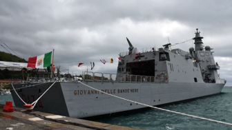 Nave Giovanni delle Bande Nere in sosta a Ho Chi Minh City