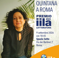Pilar Quintana a Roma per ricevere il Premio IILA-Letteratura