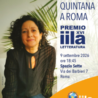 Pilar Quintana a Roma per ricevere il Premio IILA-Letteratura