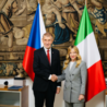 Il Presidente del Consiglio Giorgia Meloni, ha incontrato a Praga il Primo Ministro della Repubblica Ceca, Andrej Babi