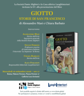 Società Dante Alighieri: il 16 settembre a Palazzo Firenze la presentazione del volume “Giotto. Storie di San Francesco”