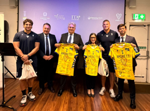 Sport, diplomazia ed eccellenze agroalimentari: a Dublino il “Zebre Parma Business Tour” unisce Made in Italy e grande rugby