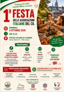 Svizzera,  Festa delle Associazioni Italiane del Circolo Italiano di Losanna (4 ottobre)