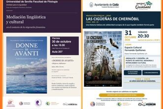 Associazione Cittadini del Mondo: il Cinema per il Sociale dalla Sardegna all’Andalusia. “Donne in Avanti” e “Le Cicogne di Chernobyl”: proiezioni a Siviglia e Cadice (30 e 31 ottobre)