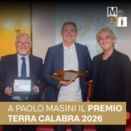 Premio Terra Calabra 2026 a Paolo Masini, presidente della Fondazione Museo Nazionale dell’Emigrazione Italiana