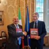 L’Ambasciatore Gaetano Cortese ha presentato al senatore Giulio Terzi, Presidente della Commissione Politiche dell’Unione Europea, il volume sull’Ambasciata d’Italia in Svizzera