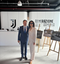 L’Ambasciatore d’Italia a Jerevan Alessandro Ferranti partecipa alla cerimonia di inaugurazione della Juventus Football Academy Armenia