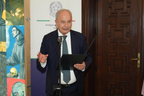 “San Francesco. La storia di un volto” : inaugurata dall’Ambasciatore d’Italia Apicella mostra all’Accademia delle Scienze Bulgara