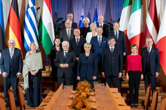 XXI Riunione dei Capi di Stato del Gruppo Arraiolos, Mattarella: Sono indispensabili decisioni più veloci dell’Unione Europea